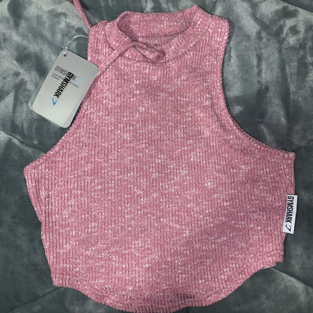 NWT gymshark slounge crop top